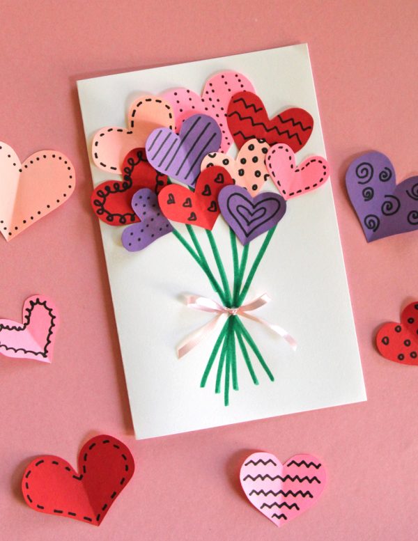 Adorable Valentines Day Crafts For Kids - juelzjohn